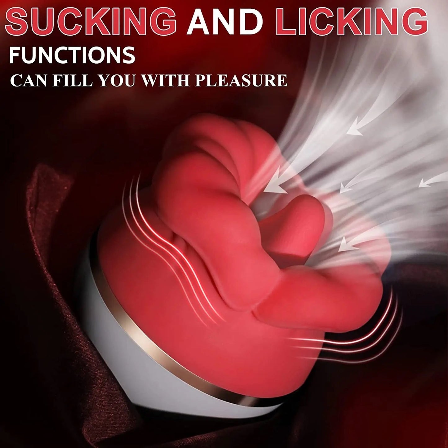 Big Mouth Licking/Sucking Vibrator