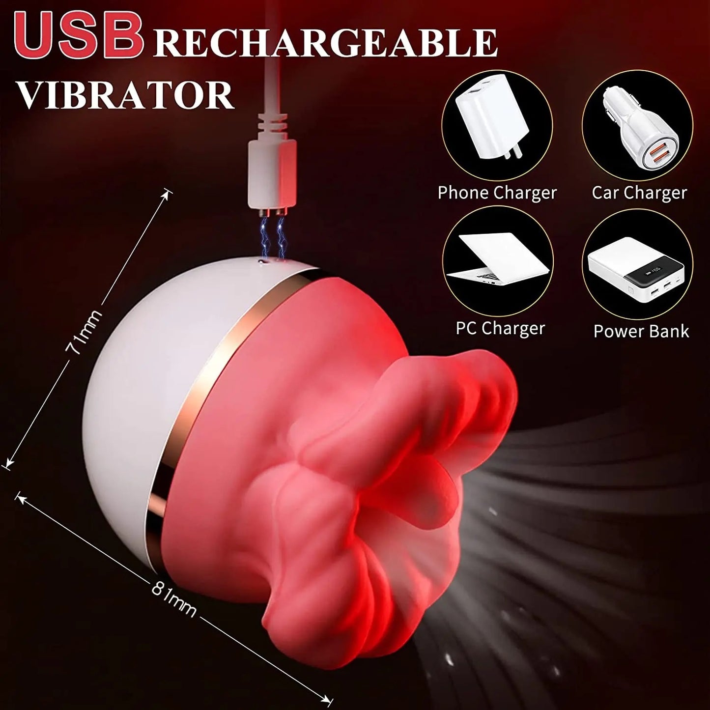 Big Mouth Licking/Sucking Vibrator