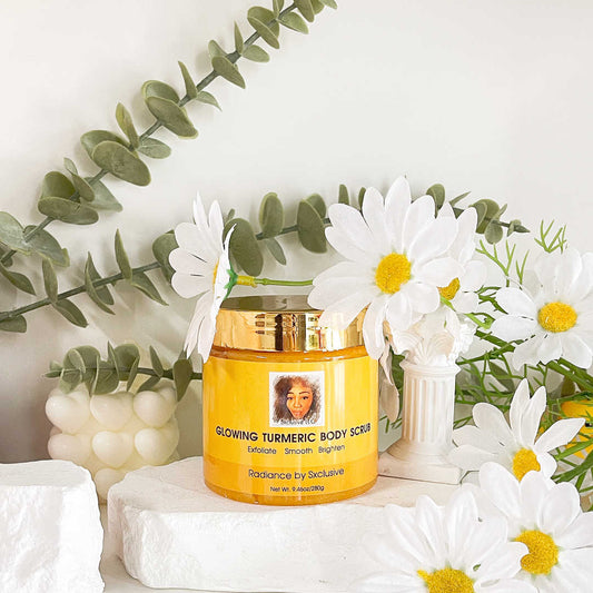Glowing Turmeric Body Scrub